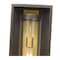 Z-Lite Dunbroch 1 Light Outdoor Wall Sconce, Deep Bronze + Outdoor Brass & Clear 584M-DBZ-OBS - alternate 4